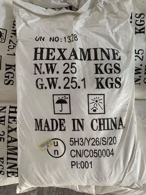 A hexamina OHSAS18001 pulveriza a categoria C6H12N4 da indústria de CAS 100-97-0 para a matéria têxtil